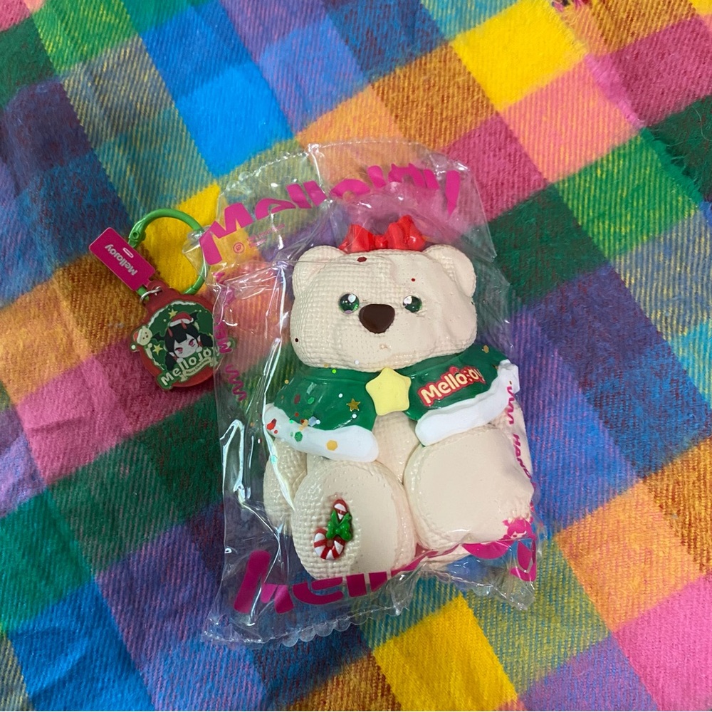 Mellojoy Christmas Bear Kawaii Stress Relief Toy